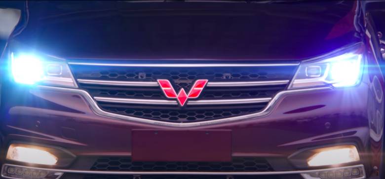 potret logo ''W'' pada mobil Wuling (dok.youtube.com/Wuling MotorsID)