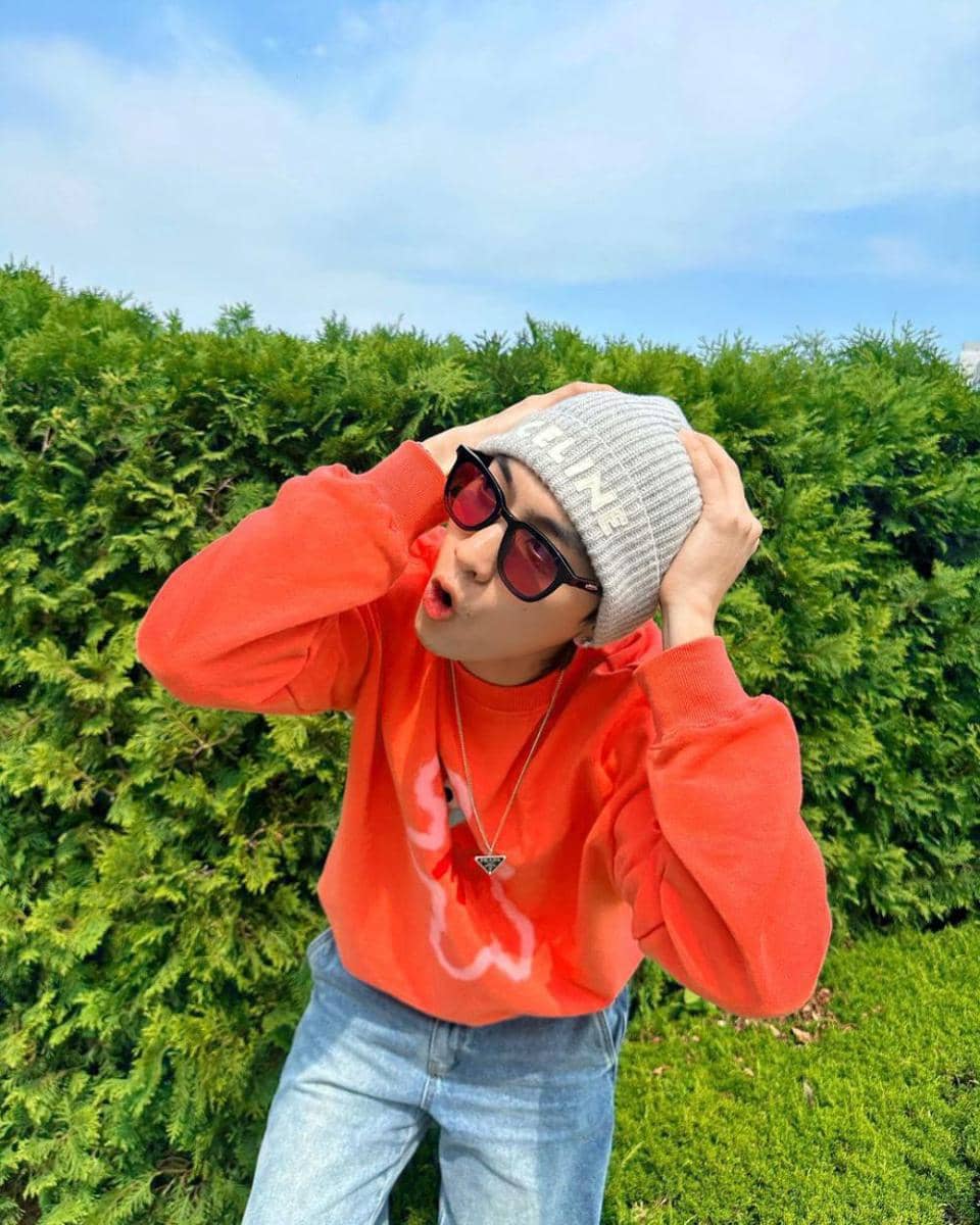OOTD pakai topi ala Boss Chaikamon (instagram.com/boss.ckm)