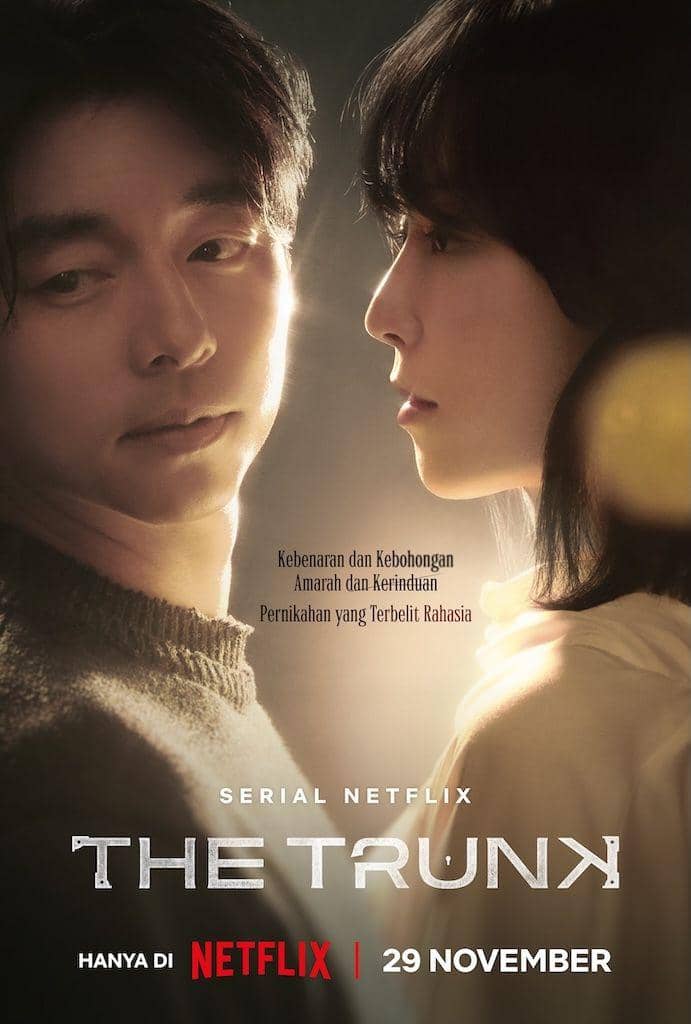 Poster drama Korea, The Trunk yang dibintangi Gong Yoo dan Seo Hyun Jin. (dok. Netflix)