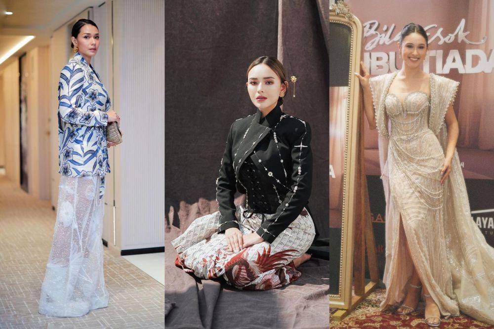 OOTD pemain film 'Bila Esok Ibu Tiada' (instagram.com/adiniawrst | instagram.com/amandamanopo | instagram.com/yasminnapper)