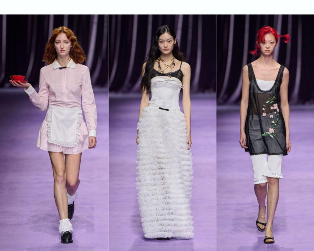 8 Koleksi Herlian di Shanghai Fashion Week 2025, Feminin!
