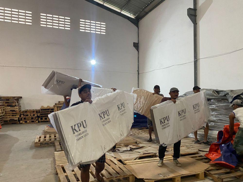 Pilkada Kota Malang, Logisitik Sudah 95 Didistribusikan