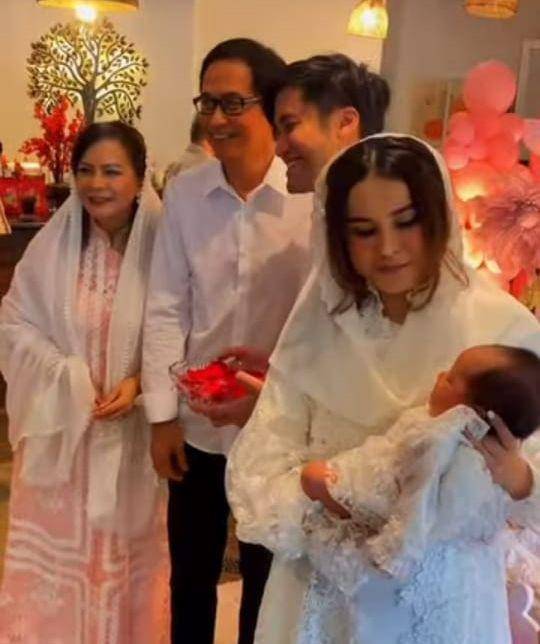 Akikah Kimova Dasha Aprilio, anak Kevin Aprilio. (Instagram.com/emeraldtreeresto.bintaro)