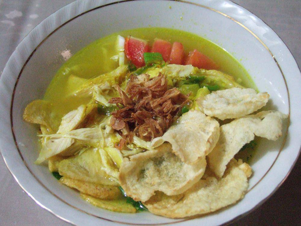 ilustrasi soto ayam (commons.wikimedia.org/Sakurai Midori)