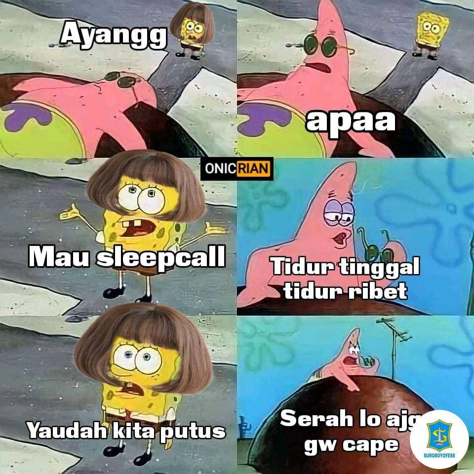 meme sleep call (x.com/sbyfess)