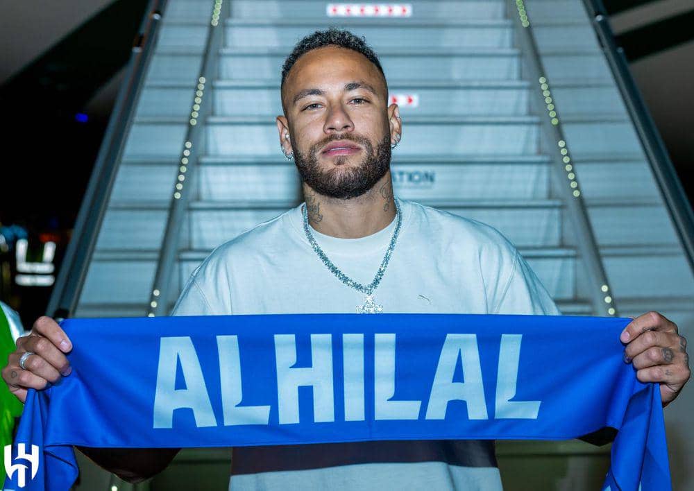 Awal kemunculan Neymar di Al Hilal (instagram.com/alhilal)