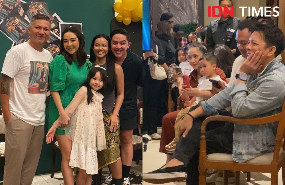8 Potret Artis Hadiri Perilisan Single Debut Gempi, Gigi hingga Ariel