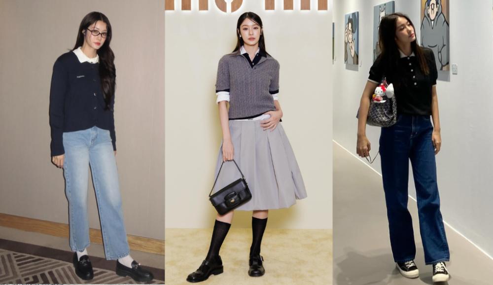 10 Inspirasi Campus Look ala Namtan Tipnaree, Chic Seharian!