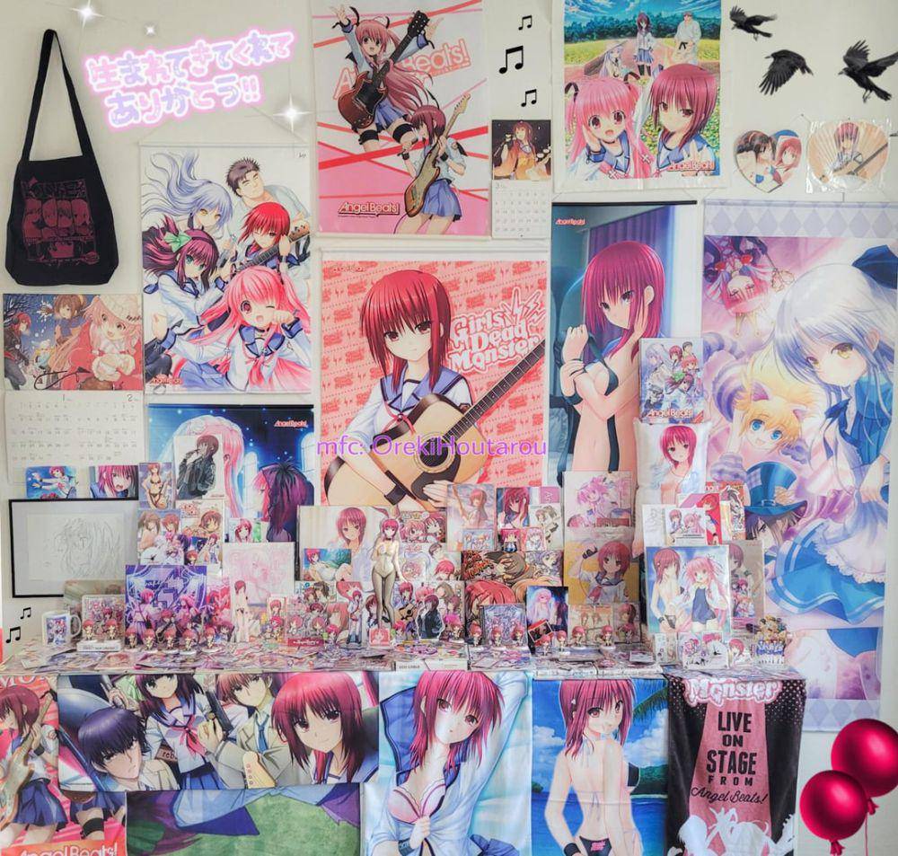 potret koleksi Angel Beats! (reddit.com/user/domi_kinkle)