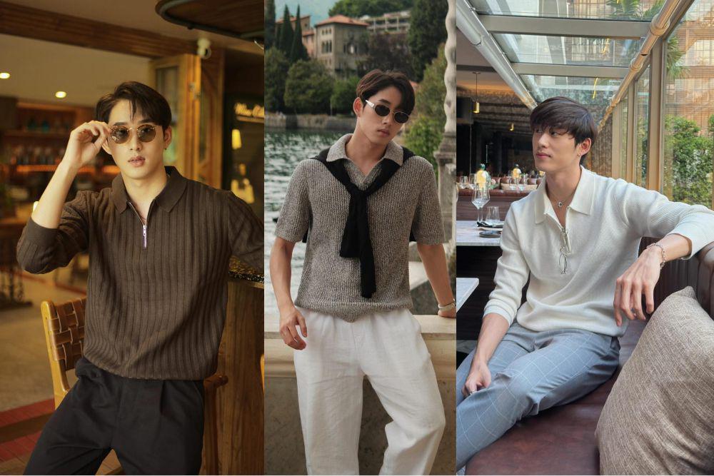 8 Ide Outfit Knitted ala Est Supha yang Old Money Vibes, Stylish!