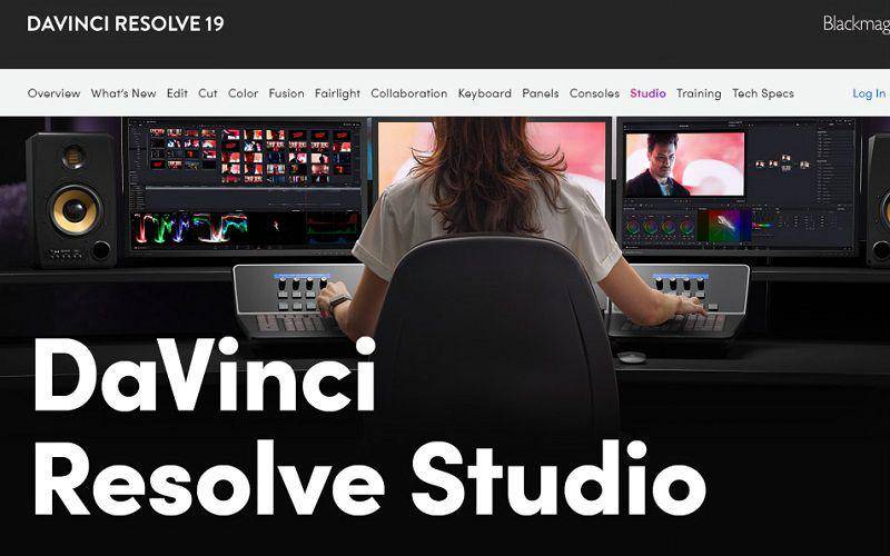 antarmuka aplikasi DaVinci Resolve Studio (dok. blackmagicdesign.com/Davinci Resolve Studio)