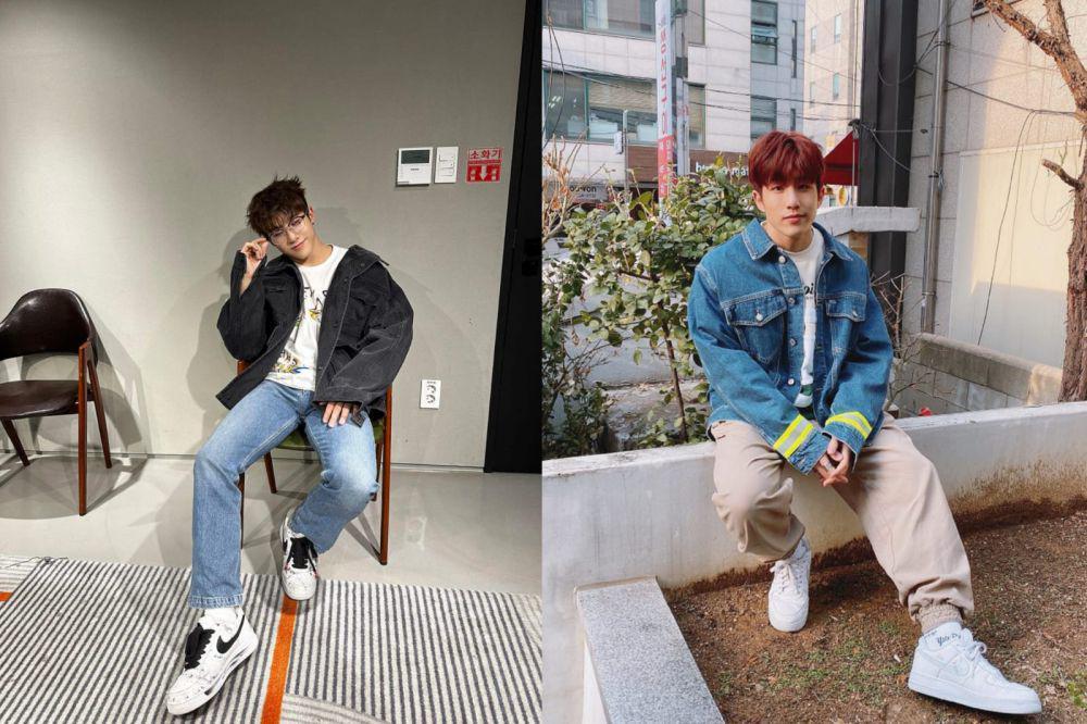 7 Inspirasi Mix and Match White T-shirt ala Jinjin ASTRO, Effortless!
