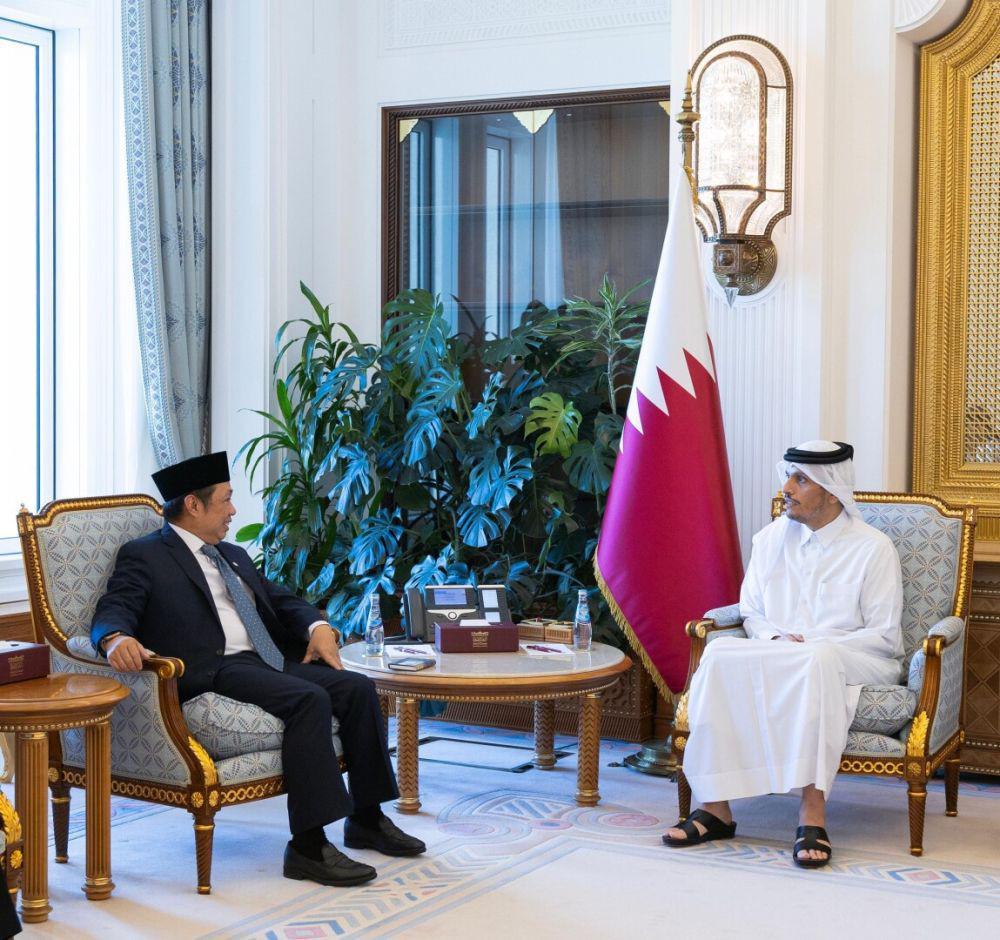 Anis Matta Jelaskan Posisi RI di Timur Tengah ke PM Qatar