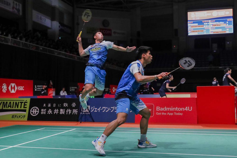 Main 64 Menit, Sabar/Reza ke Semifinal China Masters 2024