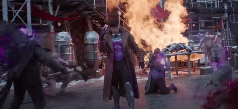 fight scene Gambit melawan para Mutan (dok. Marvel/Deadpool and Wolverine)