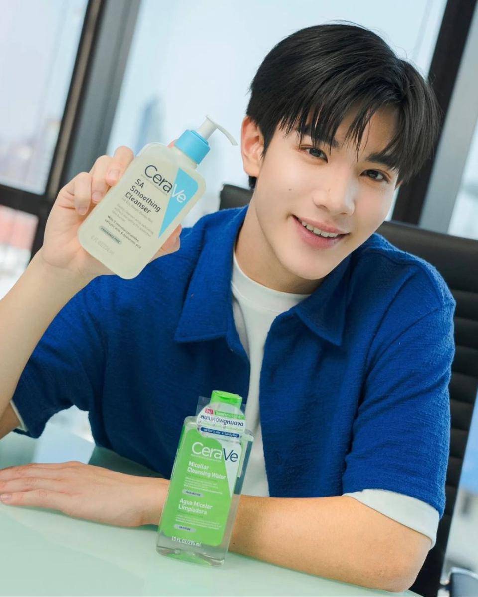 skincare routine ala Fourth Nattawat (instagram.com/fourth.ig)