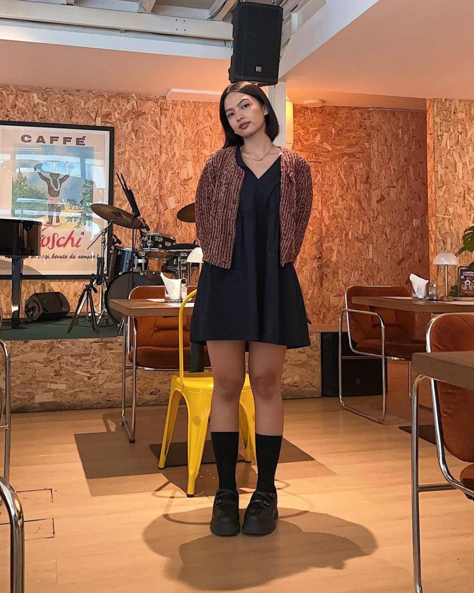 Ide OOTD afternoon stroll Tasya Kissty (instagram.com/tasyakissty)
