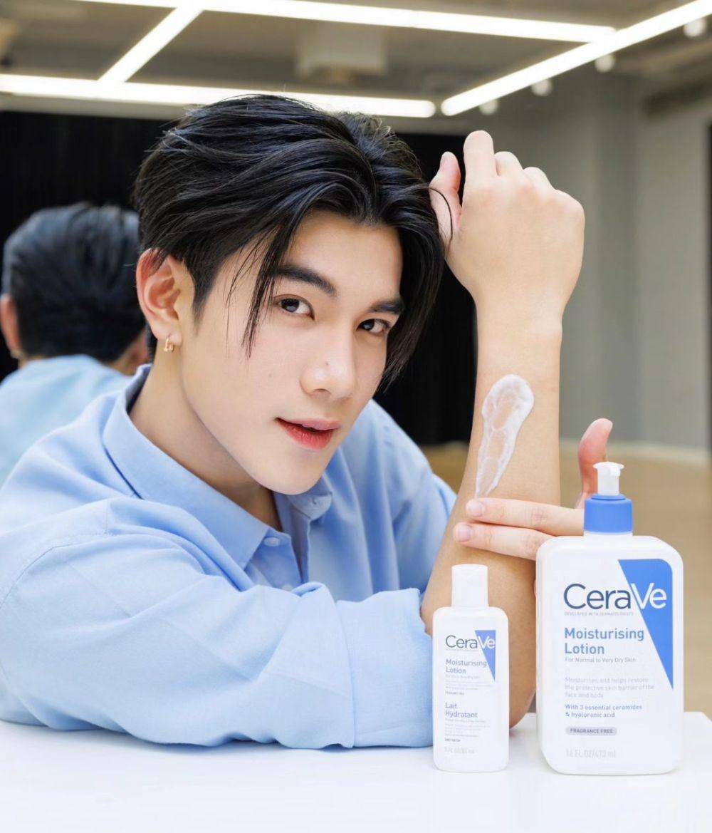 skincare routine ala Fourth Nattawat (instagram.com/fourth.ig)