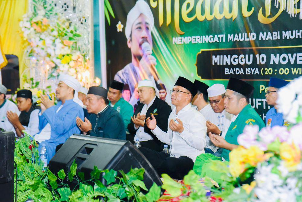 Ratusan Kader GP Ansor Ramaikan Majelis Zikir dan Salawat Rijalul