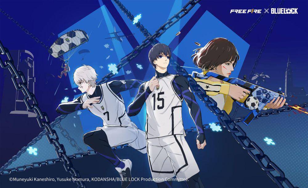 Kolaborasi Free Fire dan BLUE LOCK Hadirkan Bundle Isagi dan Nagi!