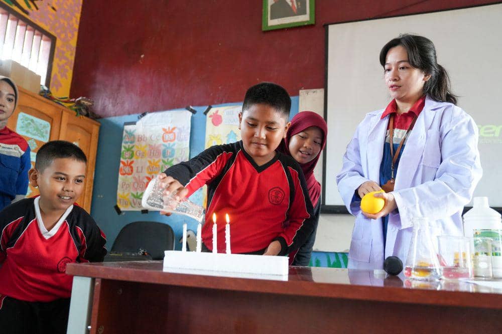 PT KPB Menutup Rangkaian Program Mengajar di SDN Penajam