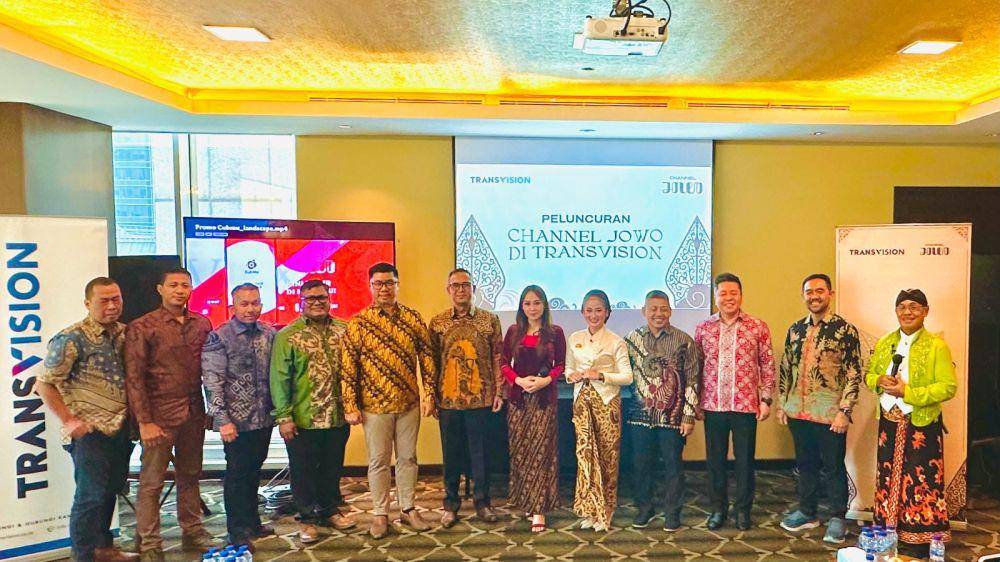 Acara peluncuran Channel Jowo (Dok.Transvision)