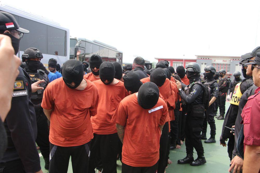 48 Napi High Risk Jatim Dipindah ke Nusakambangan