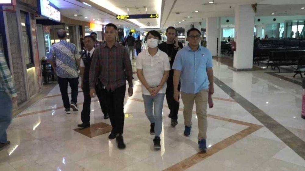 Penangkapan Ivan Sugianto di Bandara Juanda, Kamis (14/11/2024). Dok.Istimewa