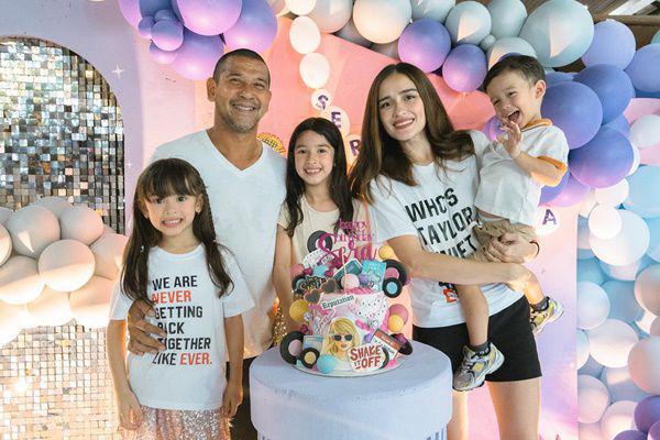 Potret Ulang Tahun ke-7 Sera Anak Yasmine Wildblood Tema Taylor Swift