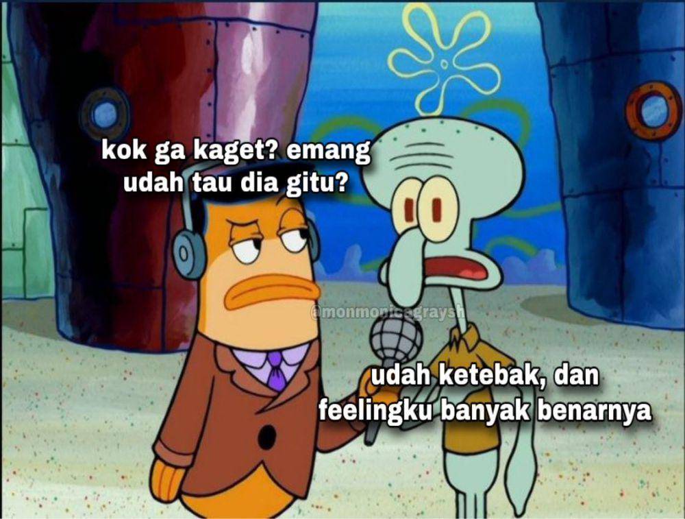 Meme Kocak Ketika Ditanya (x.com/monmonicagraysh)