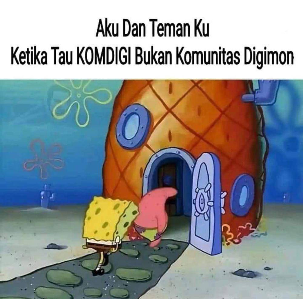 meme SpongeBob dan Patrick (instagram.com/meme.comic.lovers)
