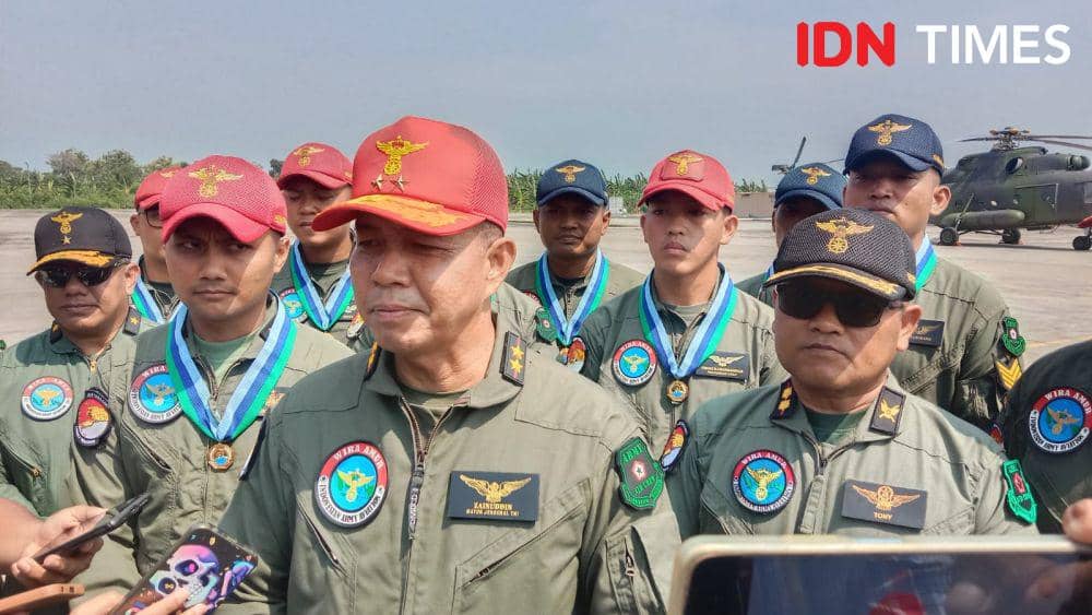 Danpuspenerbad, Mayjen TNI Zainuddin. (IDN Times/Fariz Fardianto)