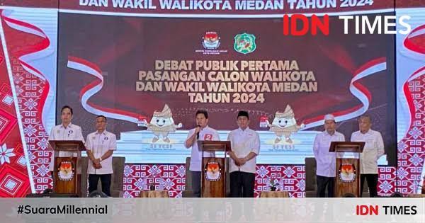 Penanganan Begal, 3 Paslon Bahas Nasi Panas Hingga CCTV