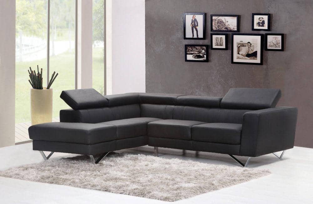 Ilustrasi sofa warna hitam. (Dok. Pexels/Pixabay)