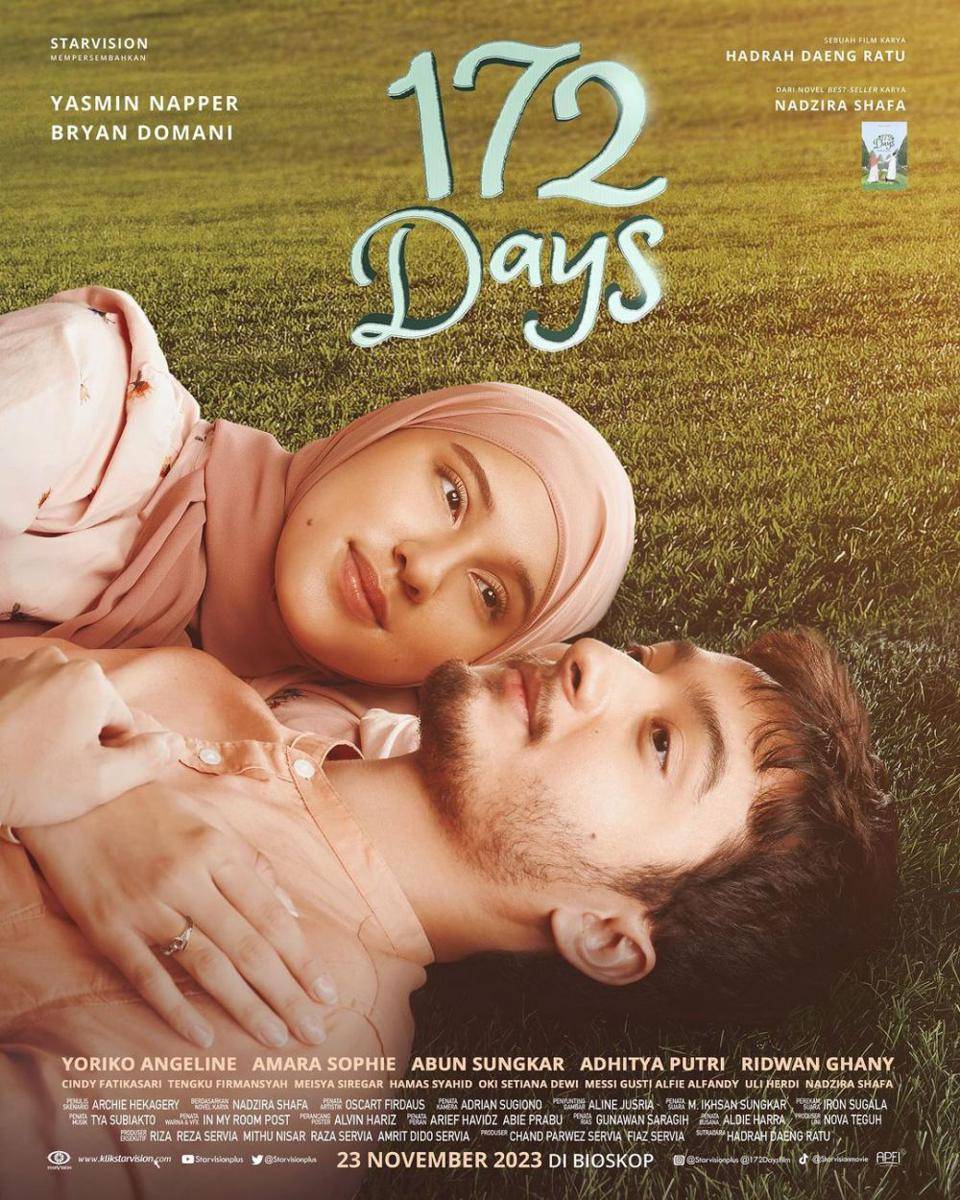 potret official poster film 172 Days yang dibintangi utama oleh Yasmin Napper. (instagram.com/yasminnapper)