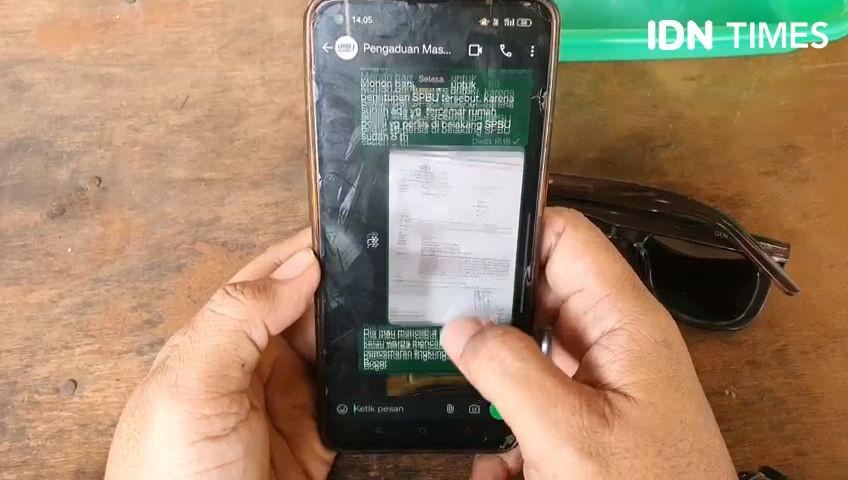 Sumurnya Tercemar BBM, Warga Gunung Sindur Ngadu ke Wapres