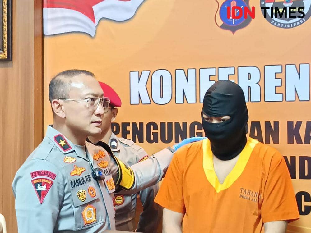 Wakapolda Kaltim, Brigjen M Sabilul Alif, menegaskan komitmen kepolisian untuk memberantas narkoba. (IDN Times/Erik Alfian)