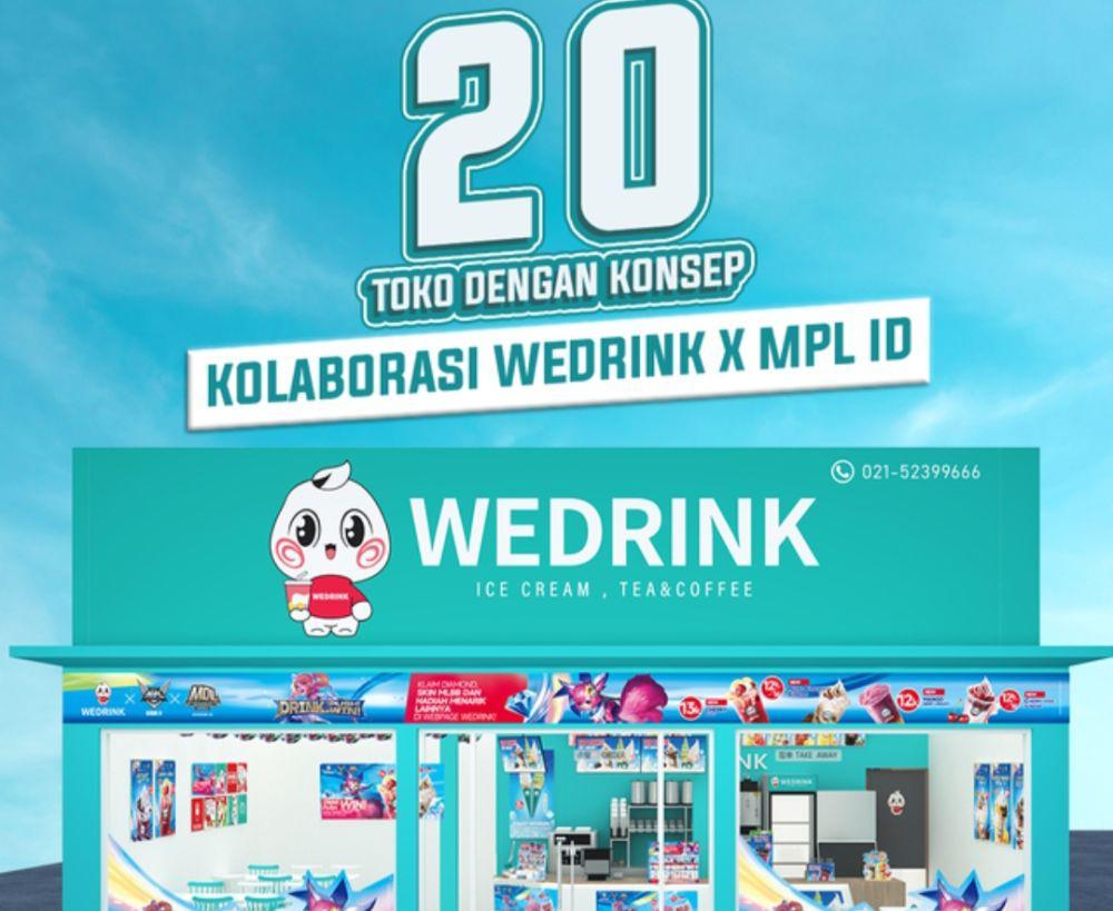 Wedrink Bikin Theme Store Beratmosfer Kompetisi MPL ID