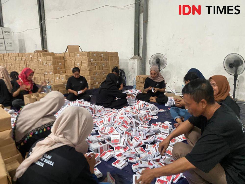 Surat Suara Rusak di Surabaya Dimintakan Ganti ke Vendor
