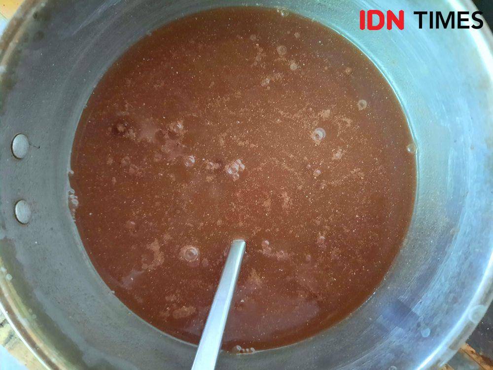 ilustrasi Nutrijell yang telah dilarutkan dengan air (IDN Times/Fatma Roisatin)