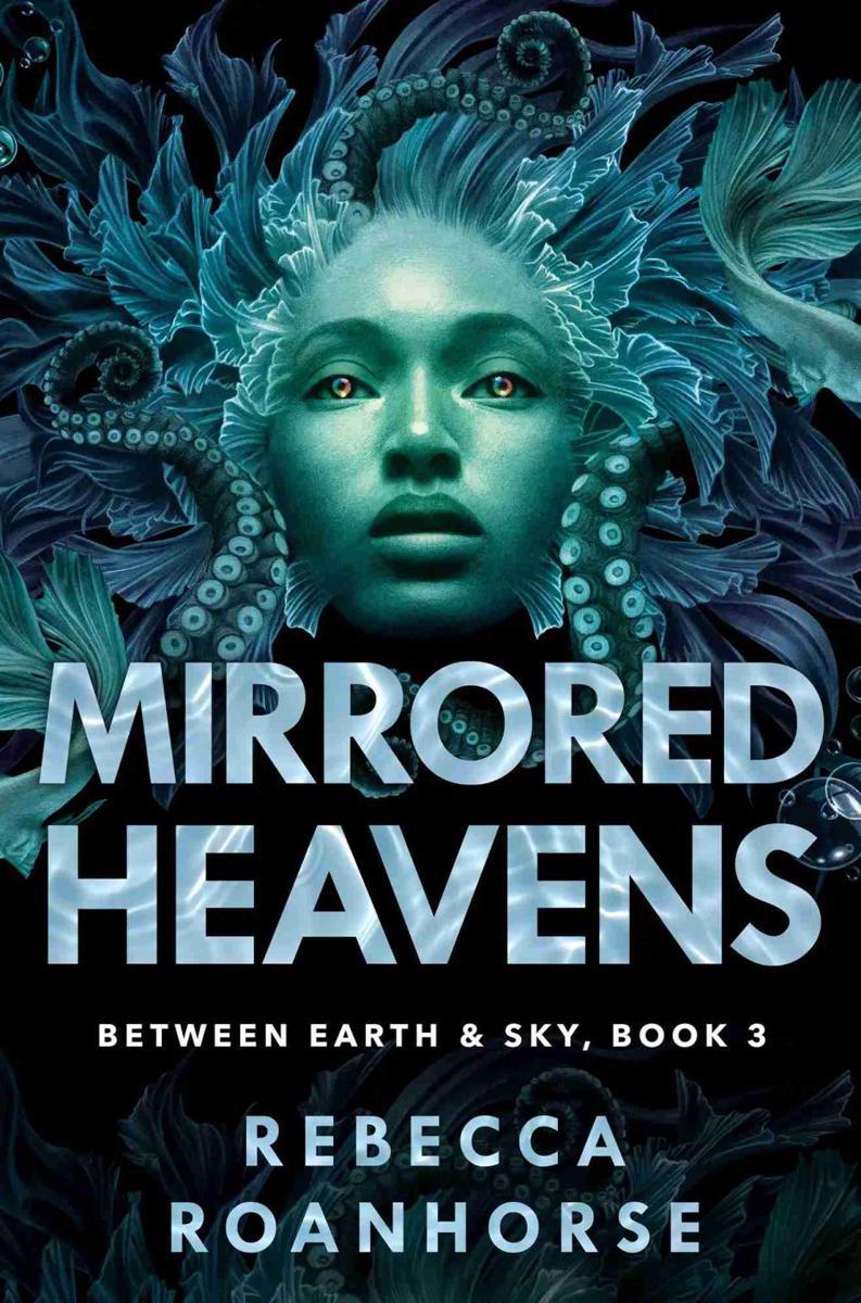 Sampul Mirrored Heavens (goodreads.com)