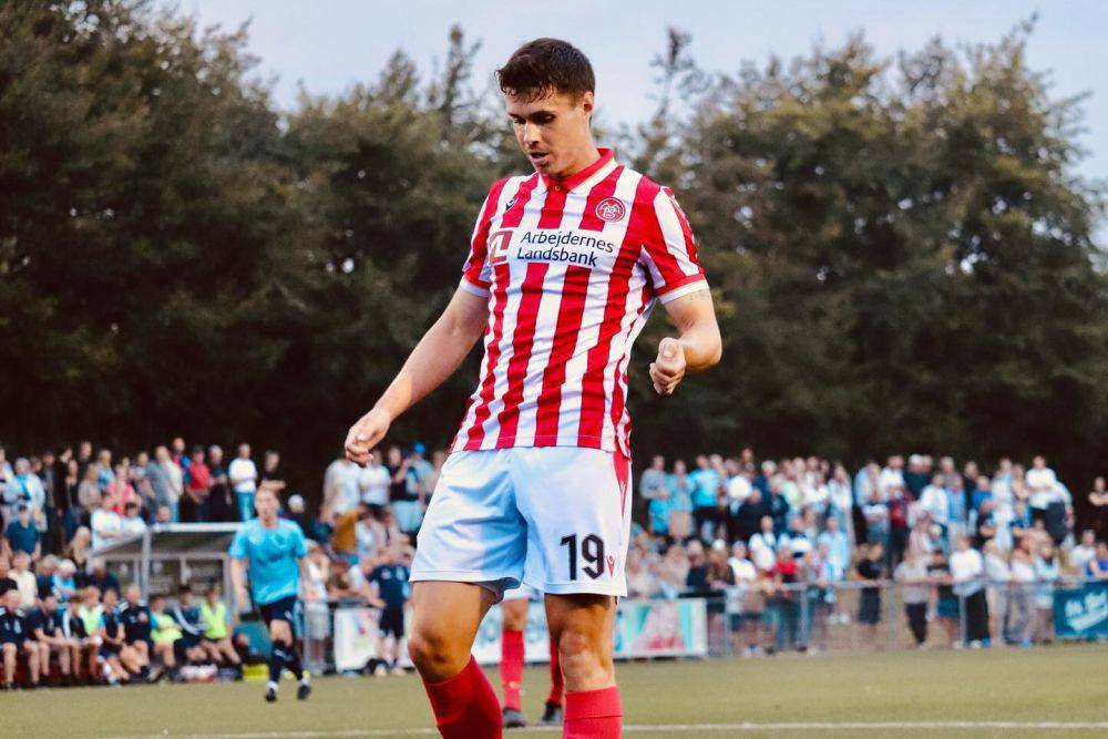 John Iredale ketika membela Aalborg. (instagram.com/aabsportdk)