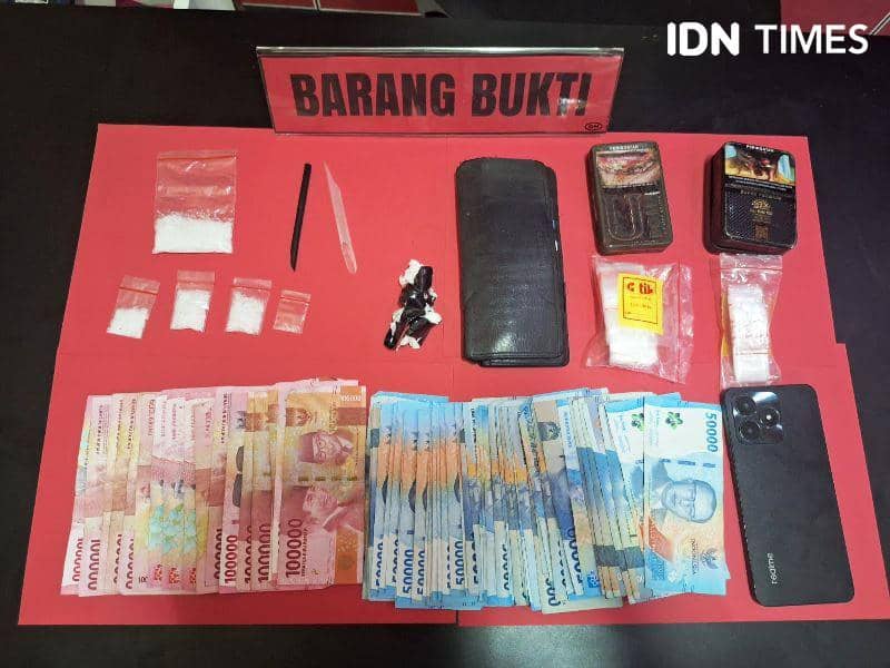 Barang bukti yang amankan anggota Satresnarkoba Polres PPU dari tangan tersangka SR (IDN Times/Ervan)