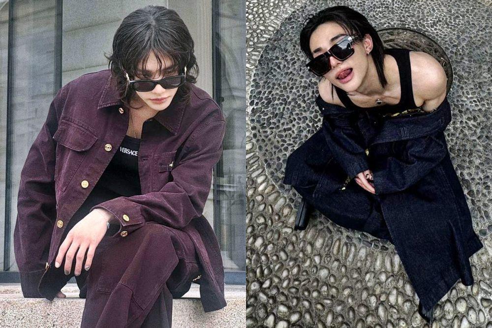 7 Ide OOTD Pakai Sunglasses ala Hyunjin Stray Kids, Chic dan Edgy!
