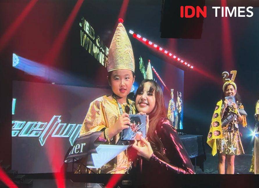 momen seru fan meetup Lisa BLACKPINK pada Jumat (15/11/2024) (IDN Times/Elizabeth Chiquita)