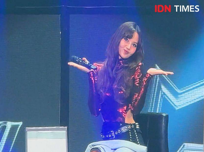 momen seru fan meetup Lisa BLACKPINK pada Jumat (15/11/2024) (IDN Times/Elizabeth Chiquita)