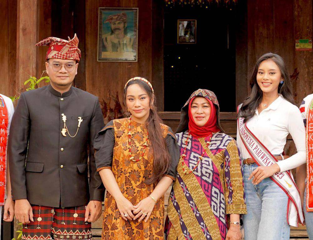 Utusan Khusus Presiden (UKP) Bidang Pariwisata, Zita Anjani saat menyambangi Lampung (dok. Utusan Khusus Presiden)
