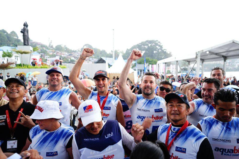 Atmosfer balapan Aquabike Jetski World Championship di Simalungun (Dok InJourney)