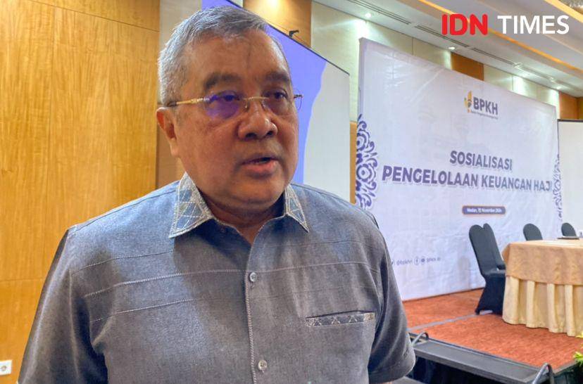 Anggota Bidang Akuntansi dan Keuangan BPKH, Amri Yusuf (IDN Times/Indah Permata Sari)