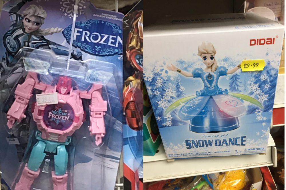 7 Foto Lucu Mainan KW Elsa Frozen, Krisis Identitas?